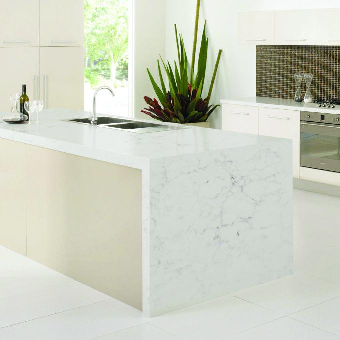 cuisine plan de travail marbre Logs décor